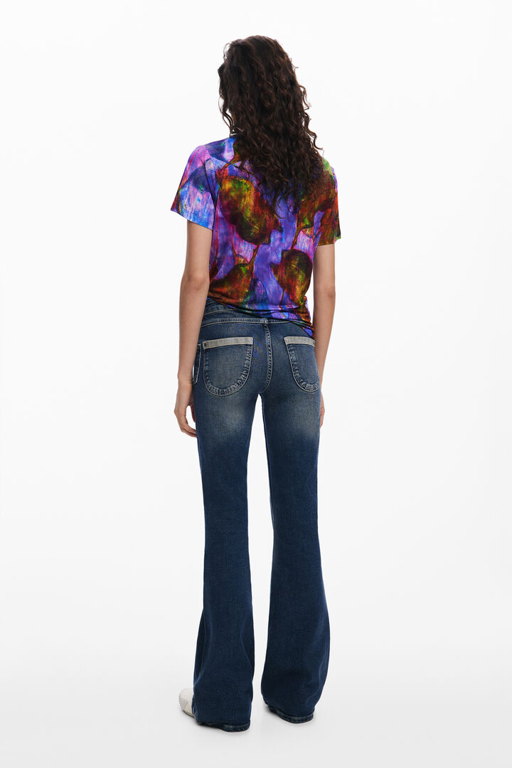 Camiseta hojas | Desigual