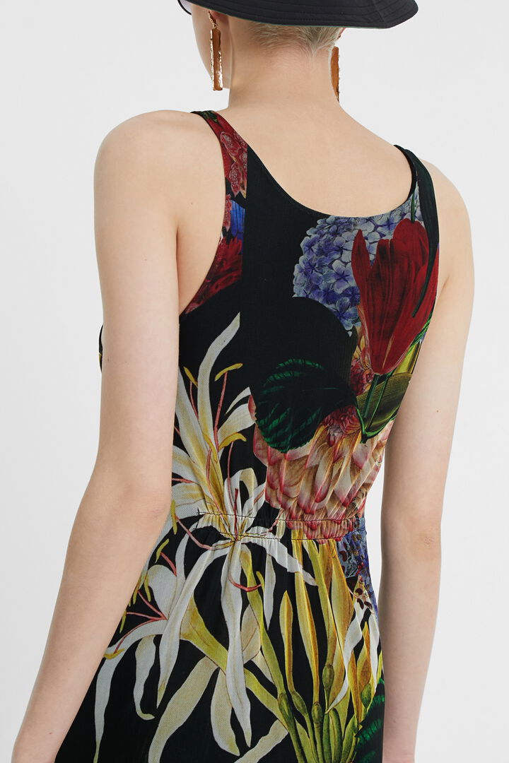 Vestido midi tropical | Desigual