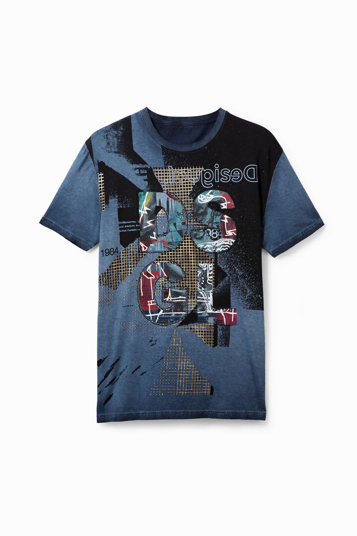 Camiseta parches 100% algodón | Desigual
