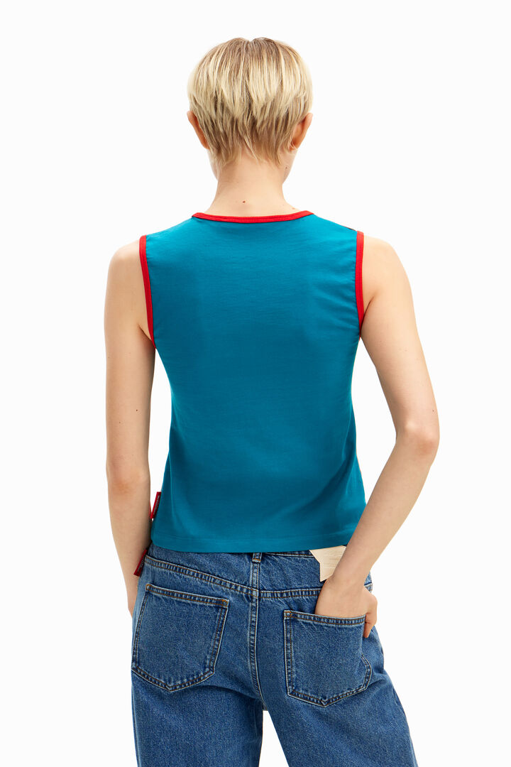 Tyler McGillivary piranha top | Desigual