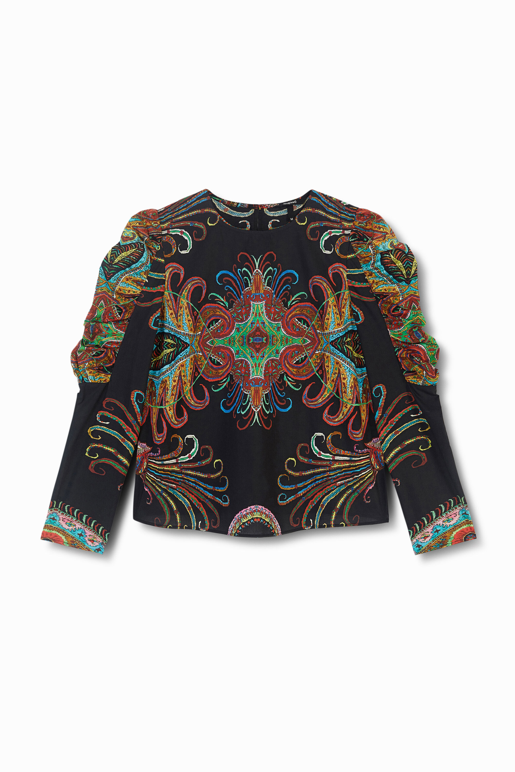 Bluse mit Puffärmeln