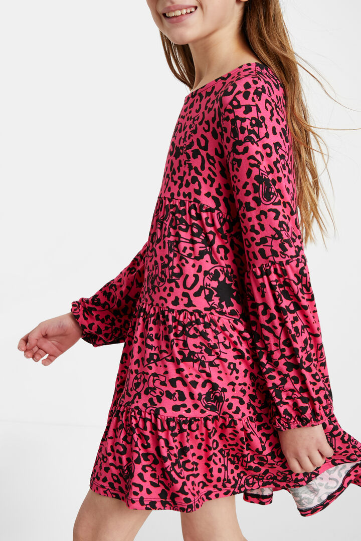 Robe trapèze léopard | Desigual