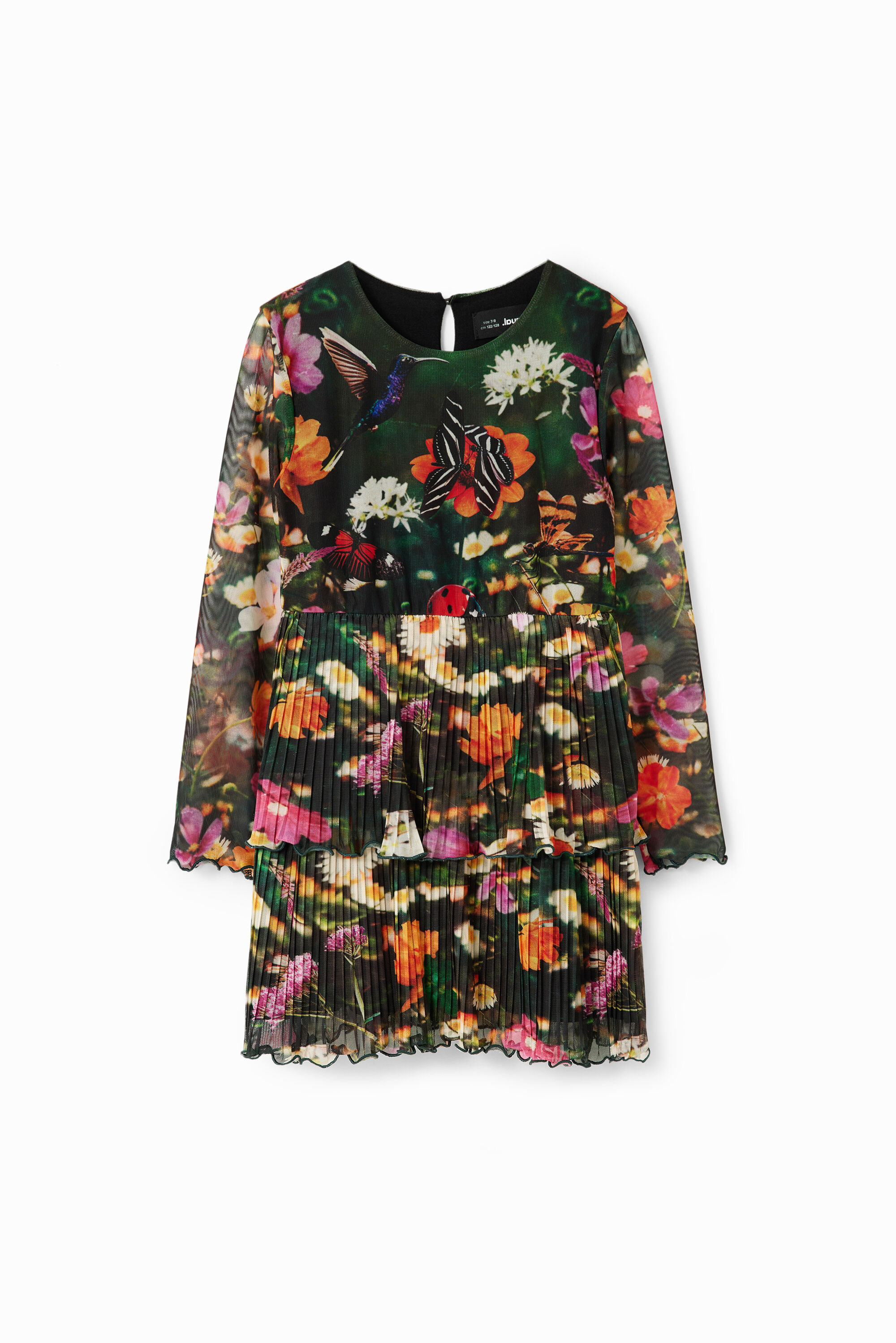 Kleid Tüll Blumen