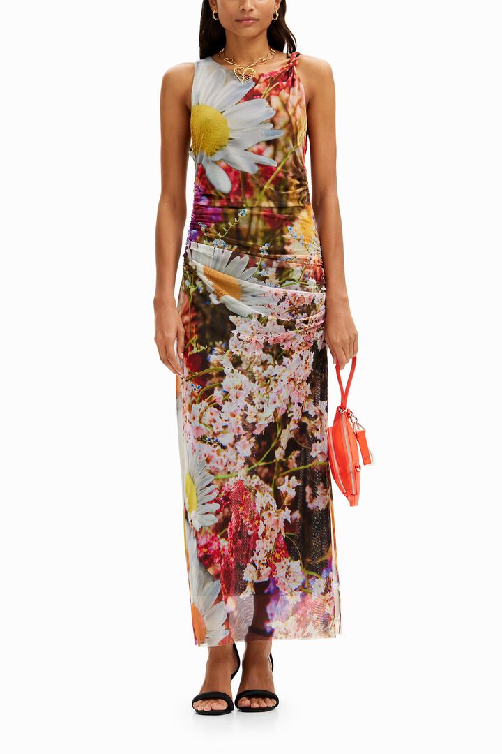 Floral midi dress | Desigual