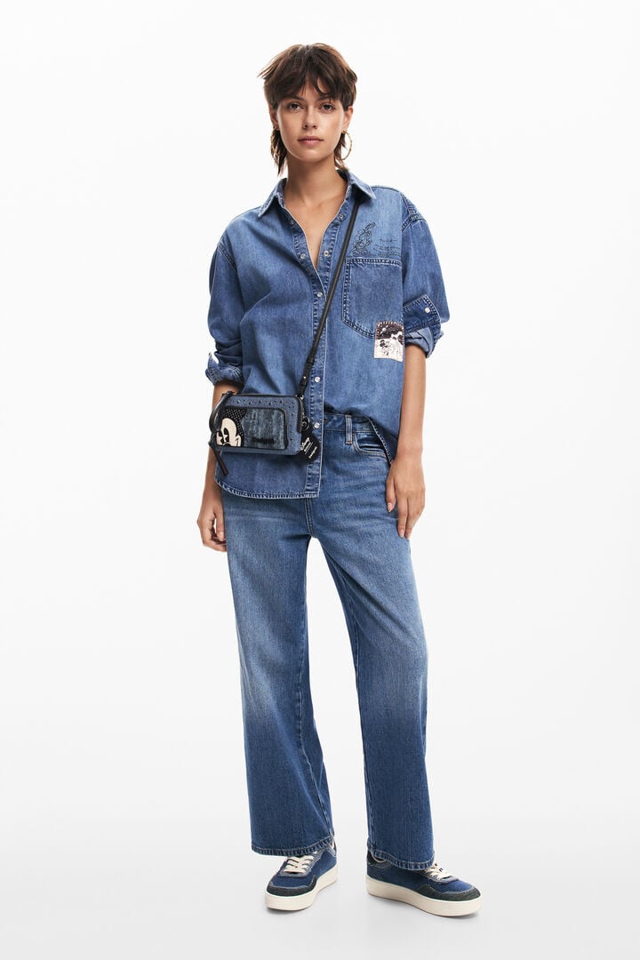 Mickey Mouse denim shirt | Desigual