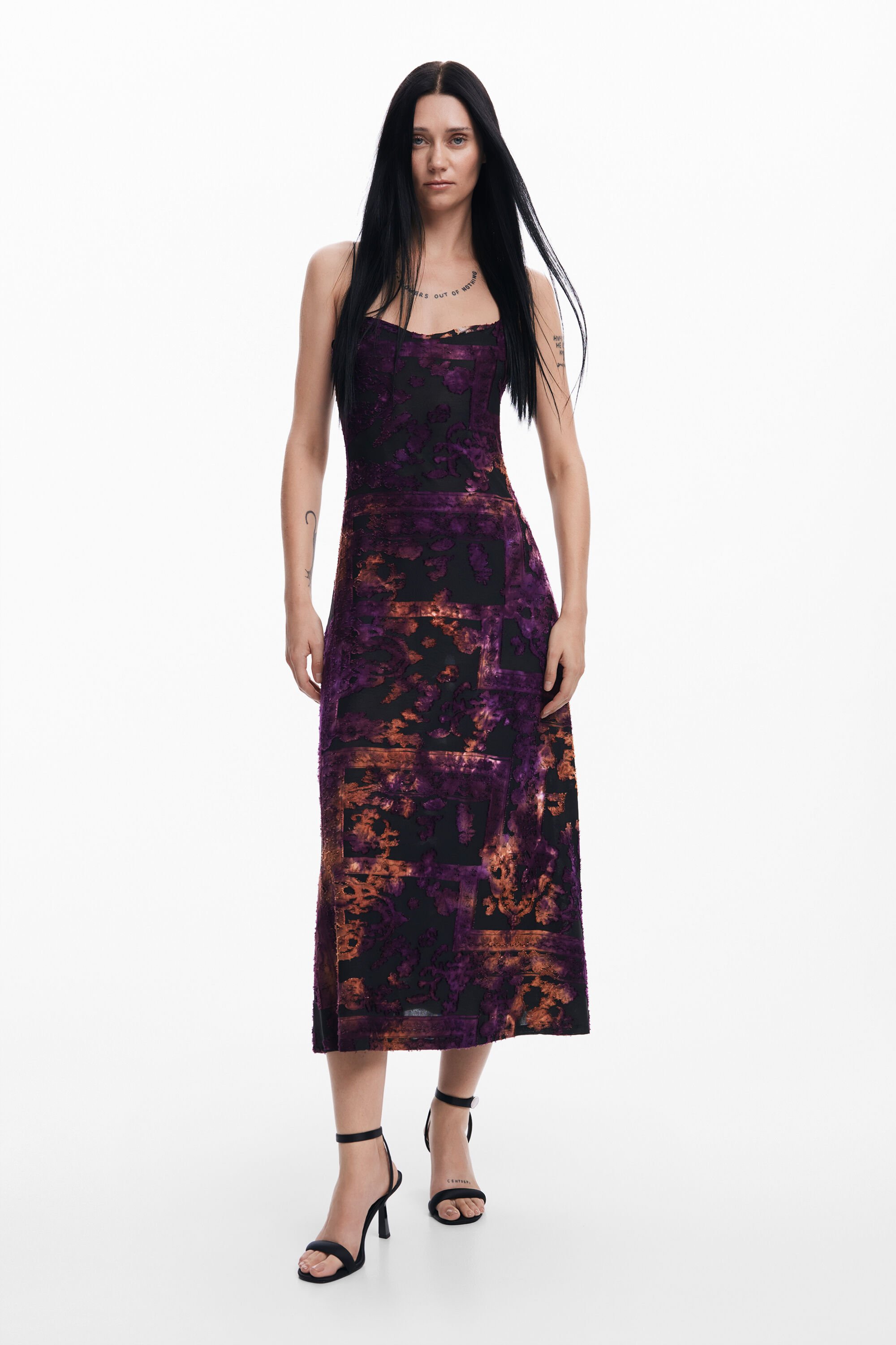 Robe midi 2 en 1 pour femme I Desigual