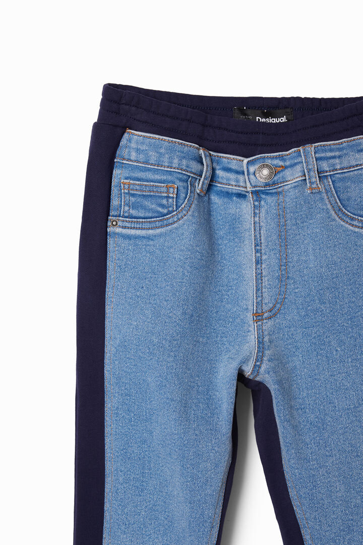 Denim jogger trousers | Desigual
