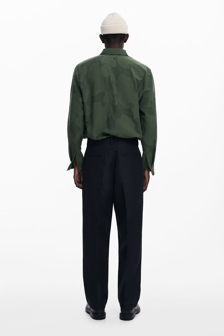 Pantalón pinzas contrastes | Desigual