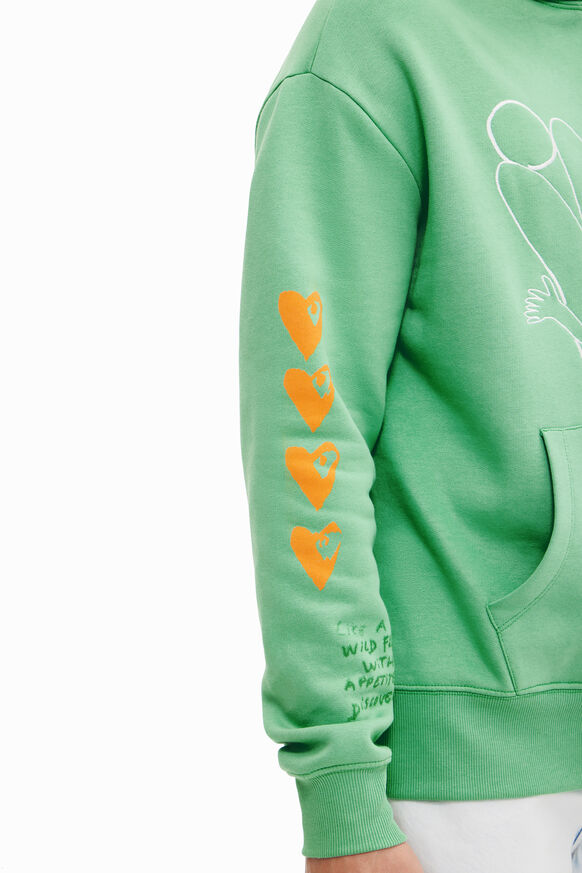 Sweatshirt met capuchon ufo | Desigual