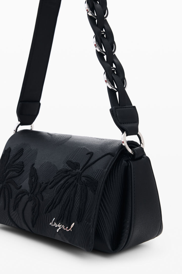 Small bag with floral embossing | Desigual