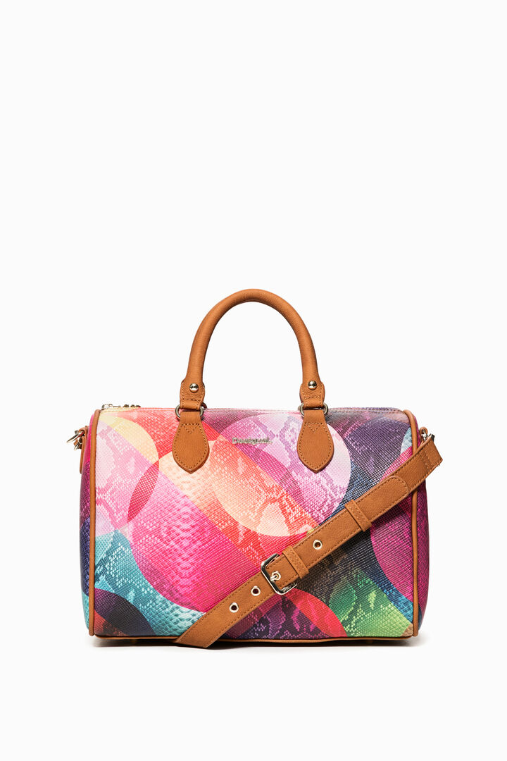 Sac bowling circulaire frises | Desigual