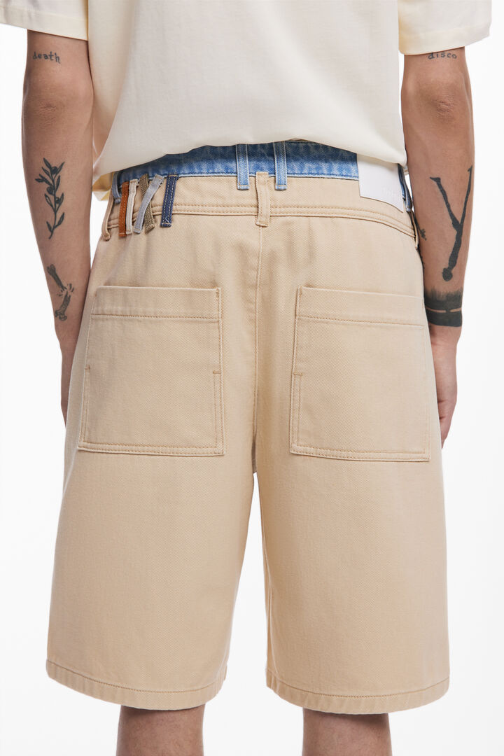 Double-waist Bermuda shorts | Desigual