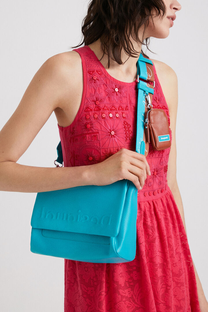 Half logo sling bag | Desigual