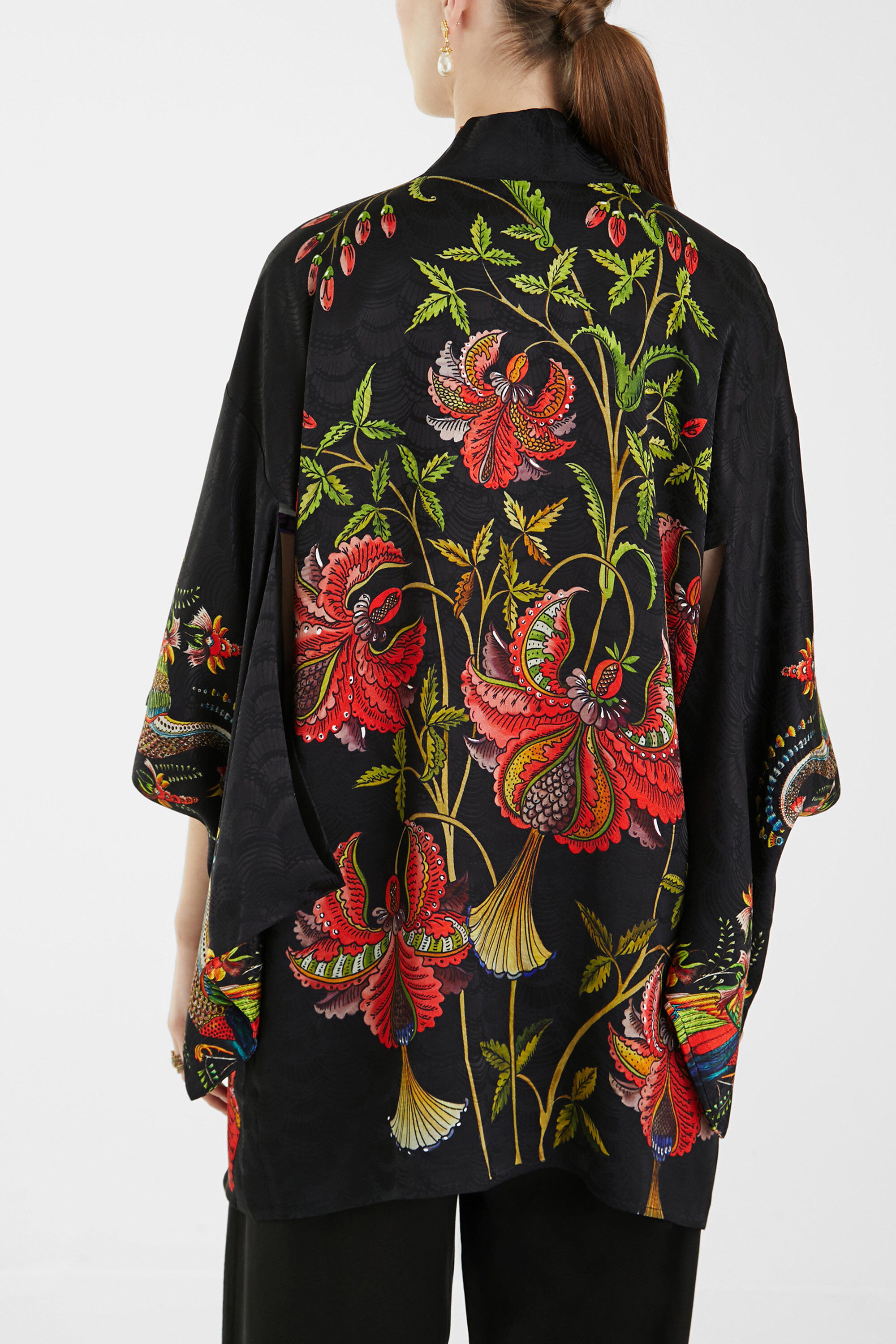 Kimono desigual clearance
