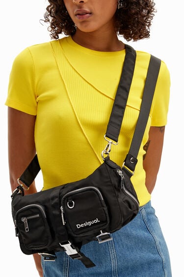 Pockets crossbody bum bag | Desigual