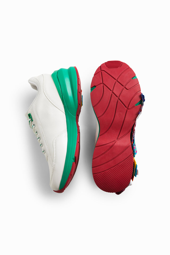 Sneakers flecos Johnson Hartig | Desigual