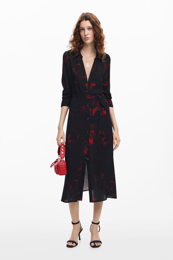Vestido midi camisero M. Christian Lacroix