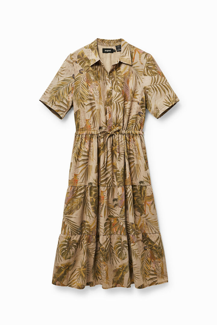 Vestido Tencel ™ camoflower | Desigual