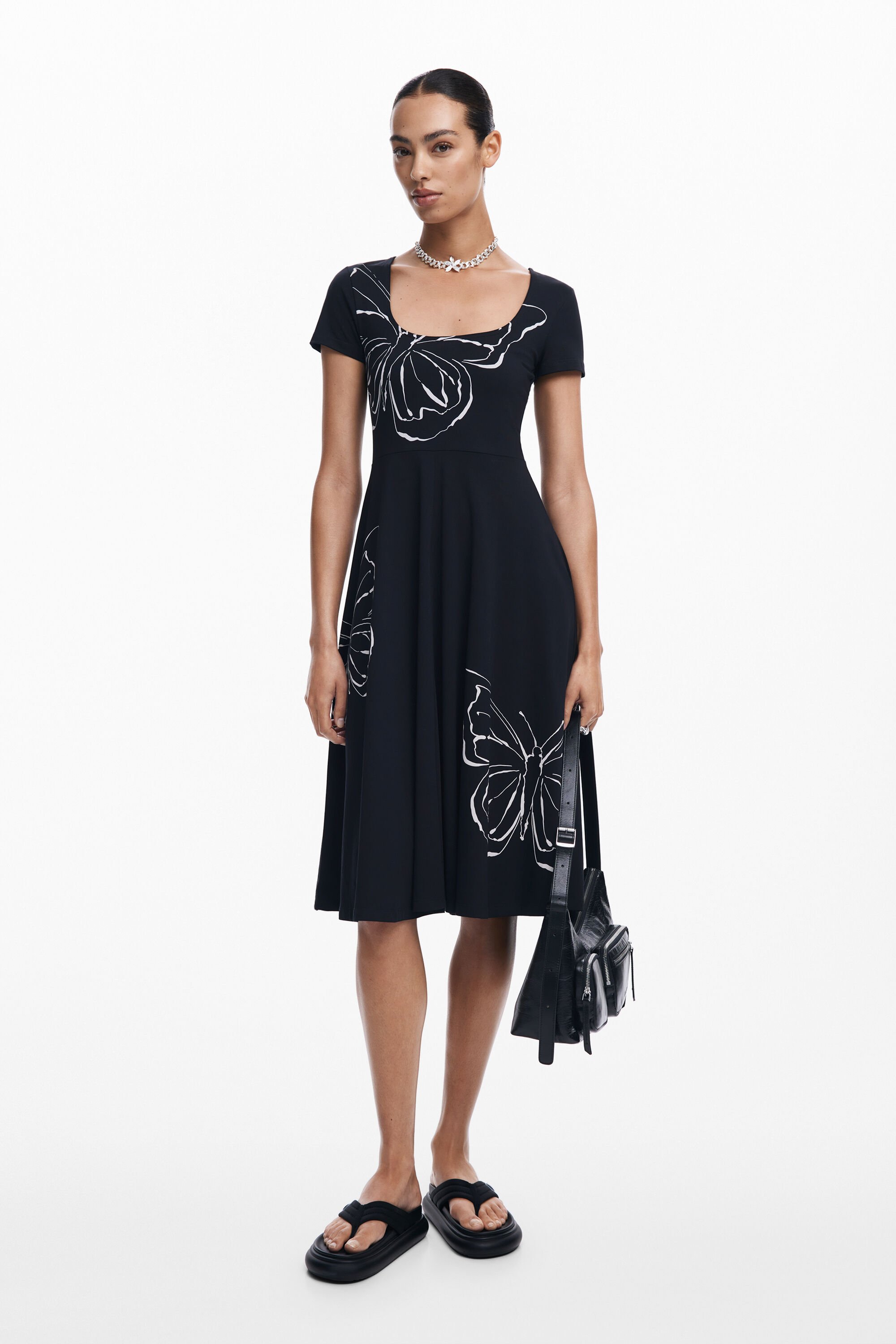 Desigual butterfly dress new arrivals