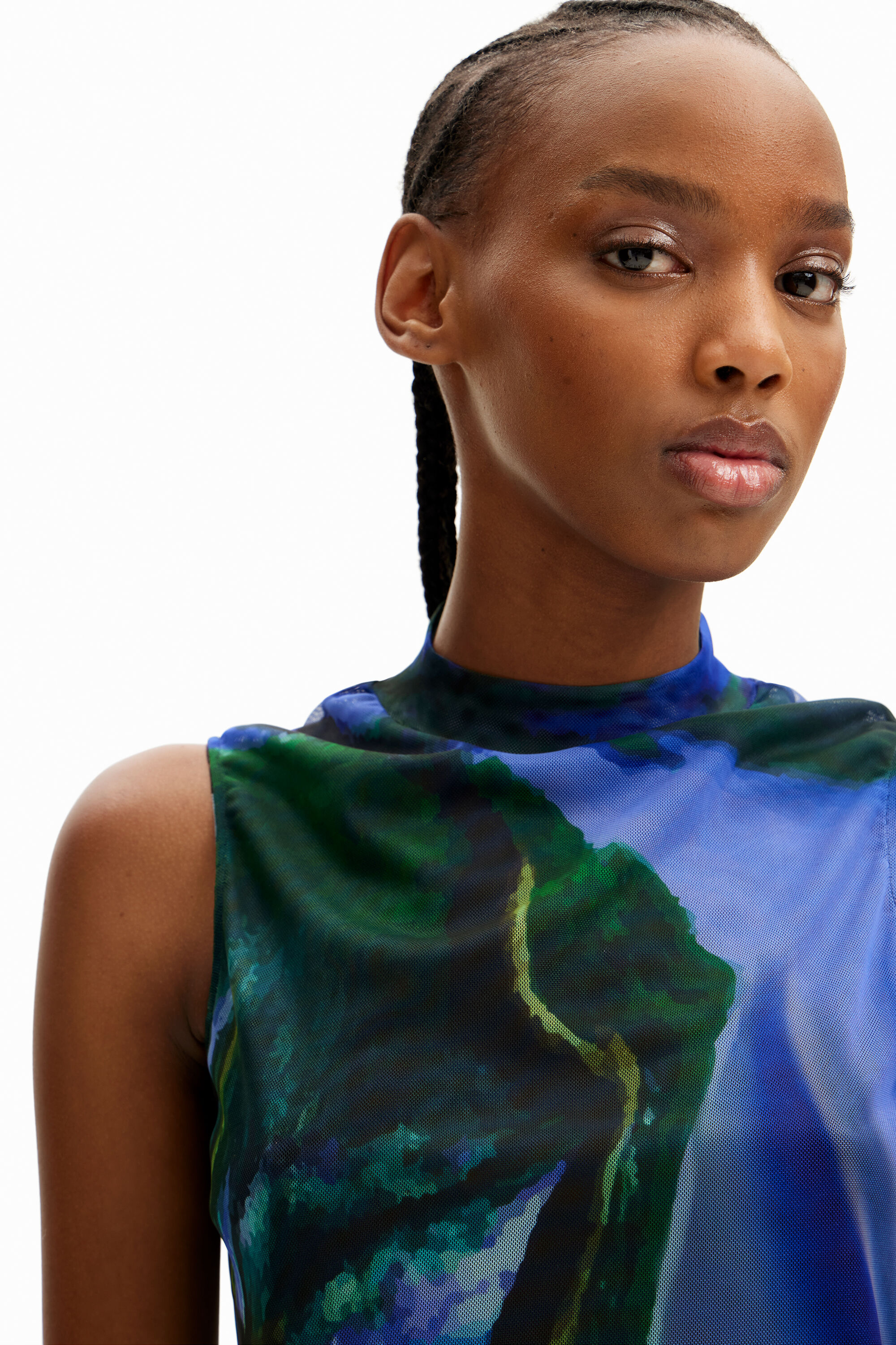 Women s M. Christian Lacroix tulle landscape T shirt I Desigual
