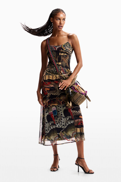 Abito midi Tapestry M. Christian Lacroix