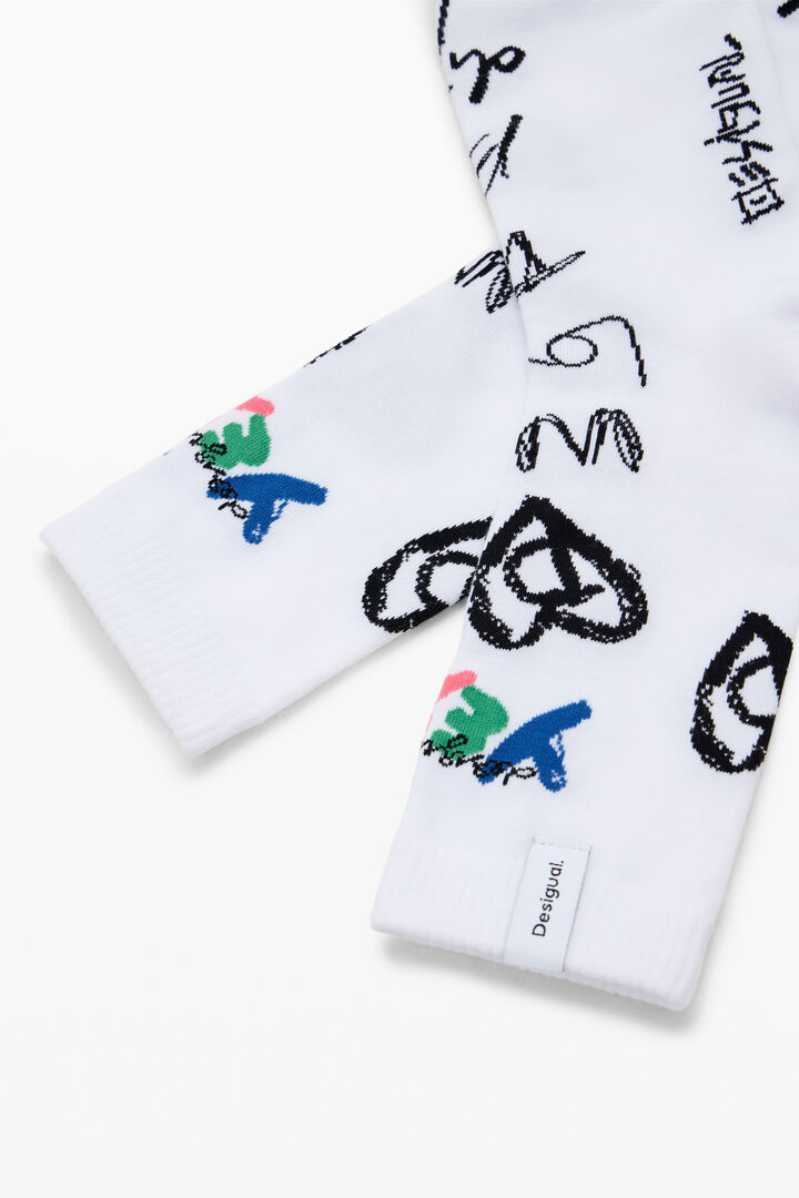 Logo letter socks | Desigual