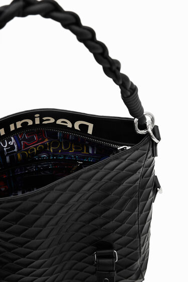 Bolso mediano relieve | Desigual