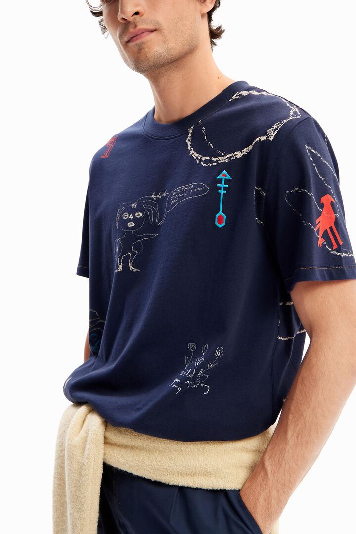 Camiseta ilustraciones flecha | Desigual