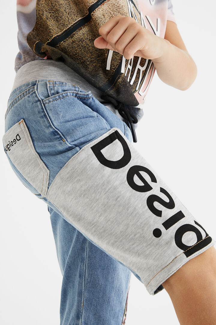 Kurze Hose Sweatstoff Jeans | Desigual