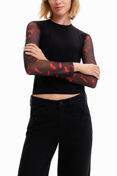 Camiseta arty combinada | Desigual