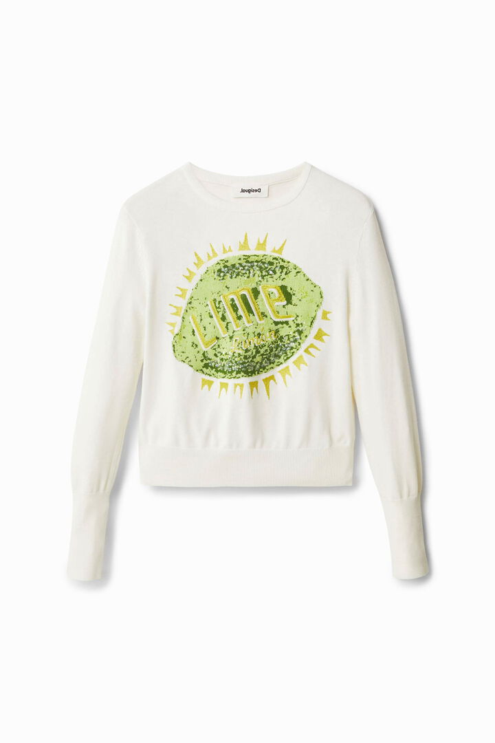 Jersei estampat geomètric retro | Desigual