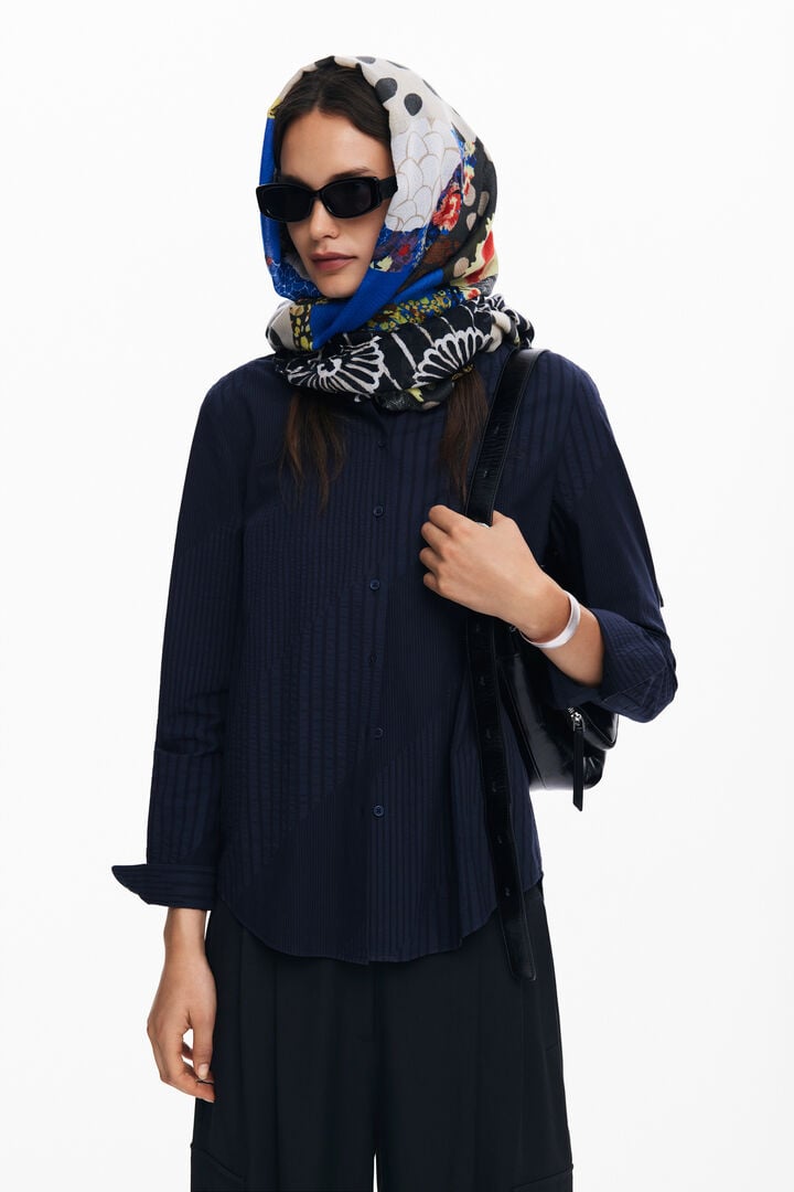 Floral patch scarf | Desigual