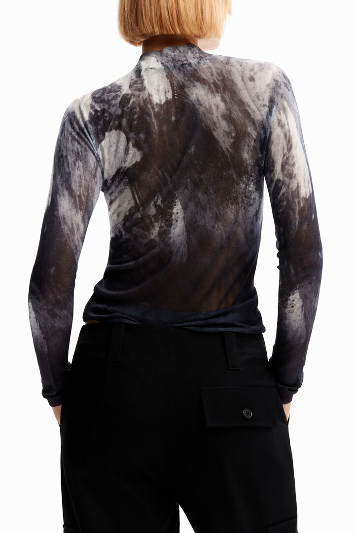 Maglione sottile sfocato | Desigual