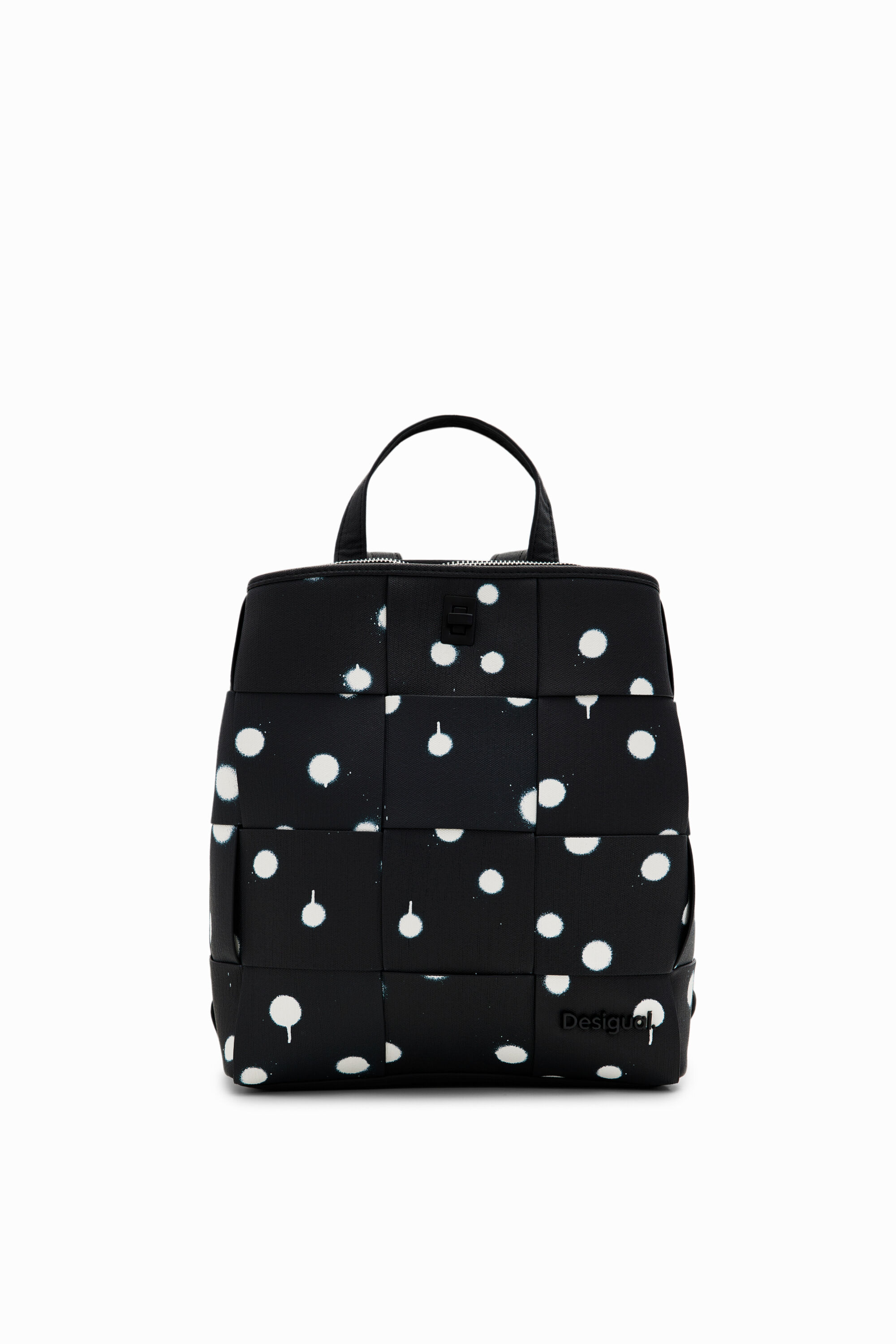 Desigual S woven droplets backpack