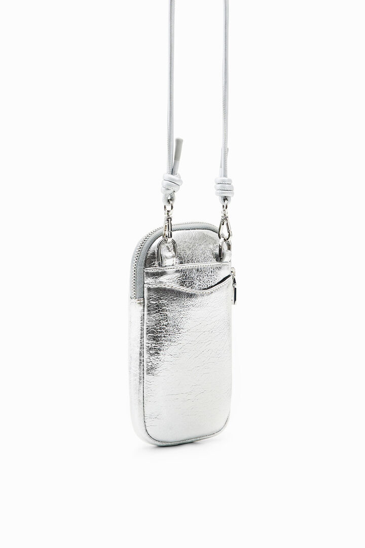 Leather-effect wallet smartphone holder | Desigual