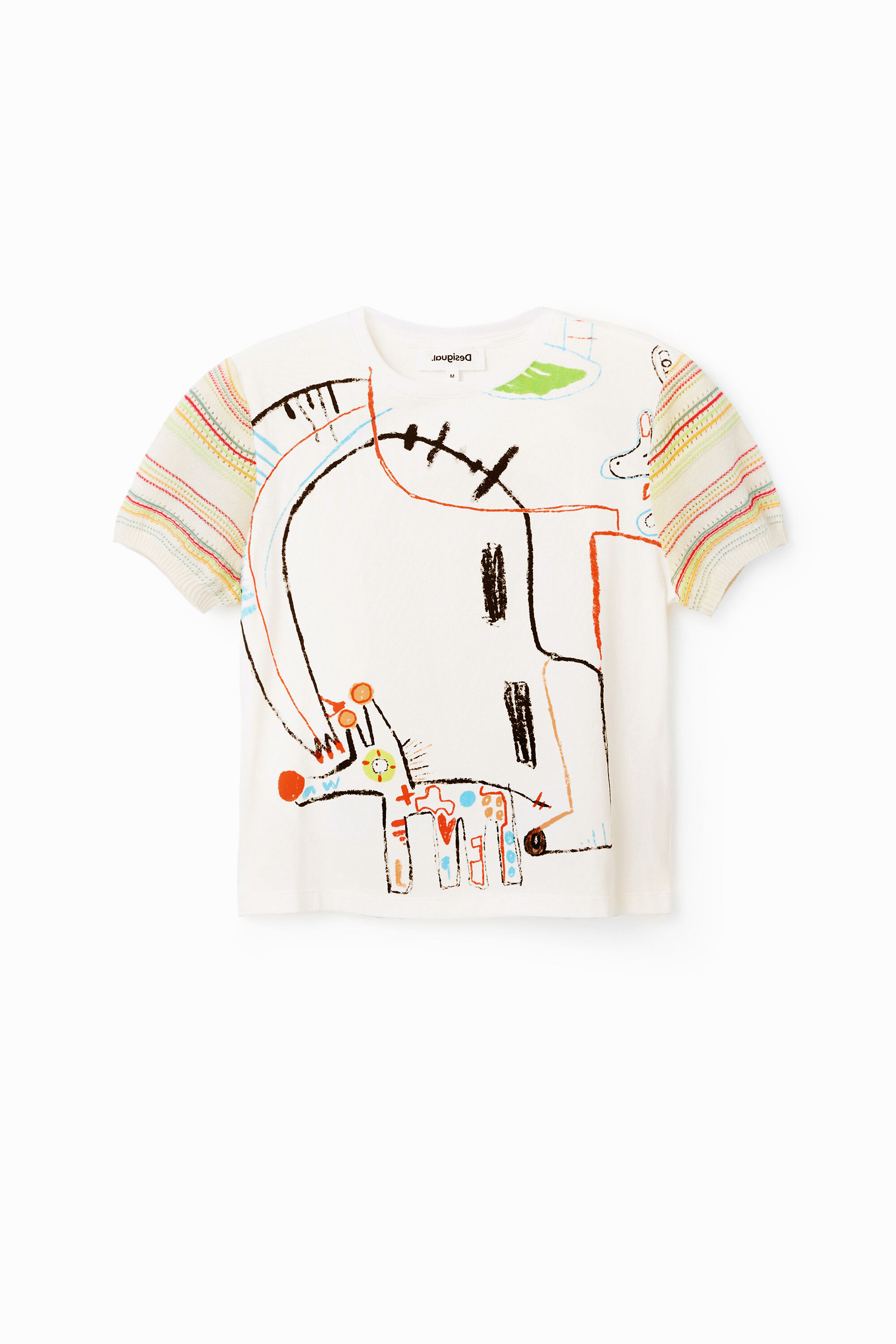 Kunstvolles Jersey-Shirt