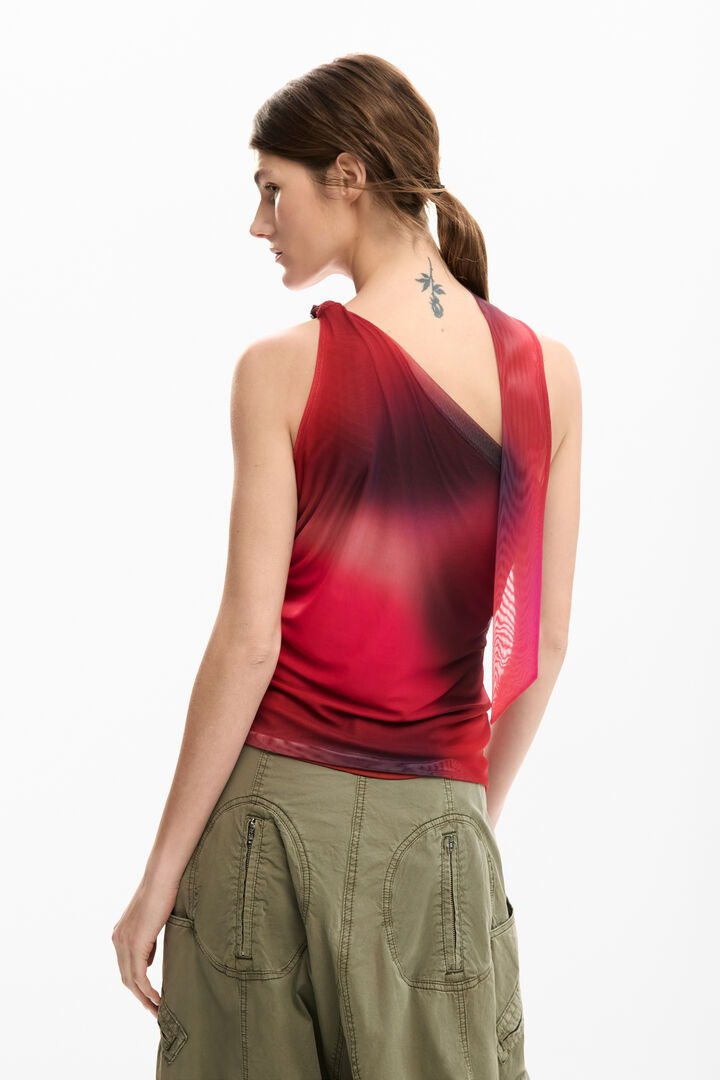 Knot neckline T-shirt | Desigual