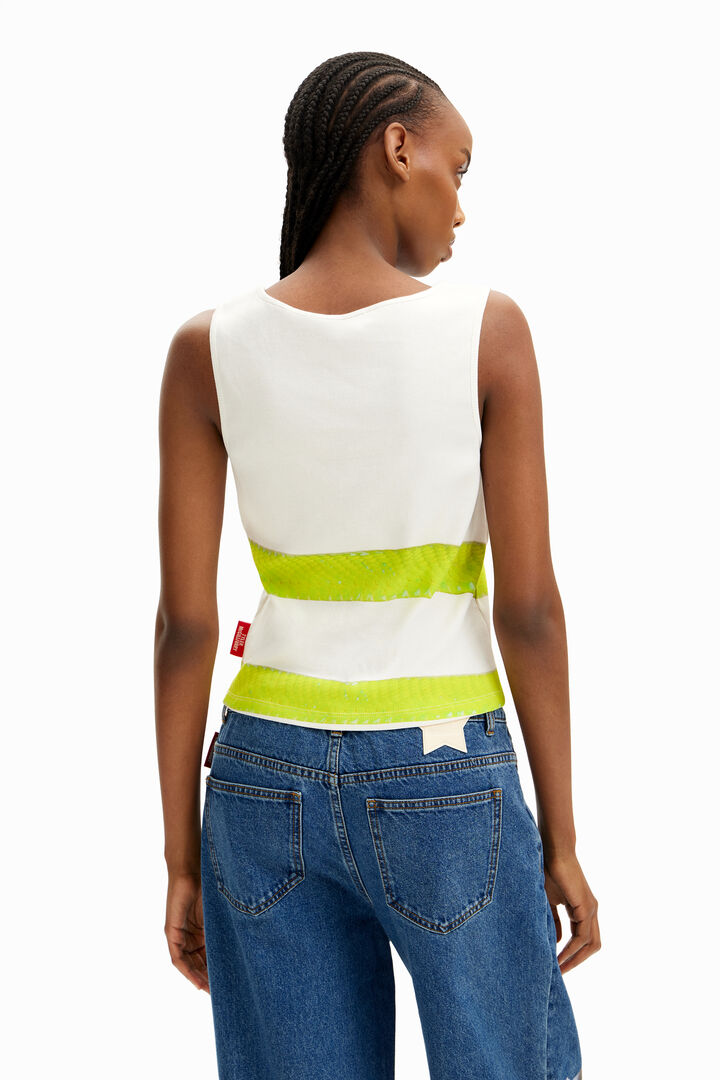 Tyler McGillivary snake top | Desigual