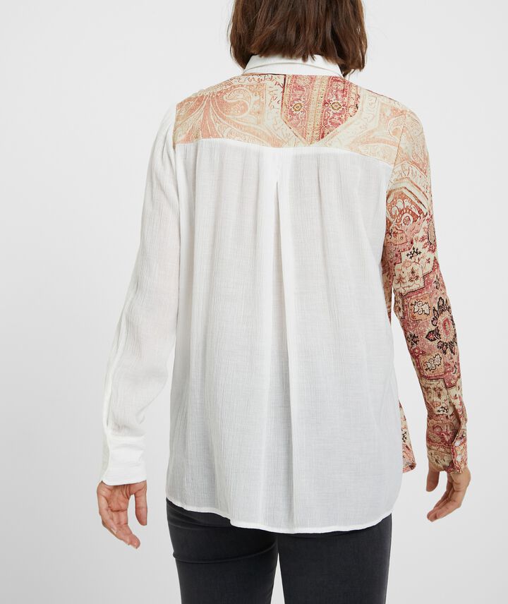 Boho cheesecloth shirt | Desigual