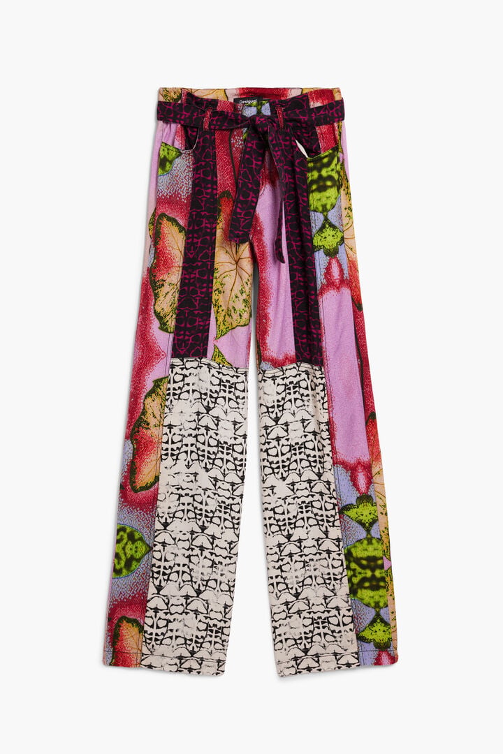 Fluid trousers designed by Mr. Christian Lacroix