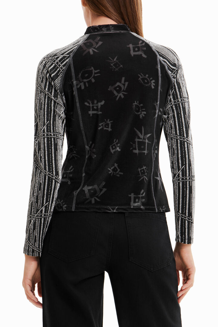 Camiseta buzo estampado handmade | Desigual