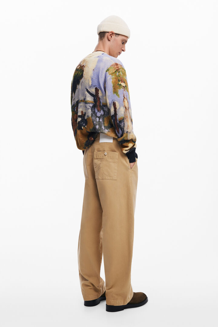 Long pants with pockets | Desigual