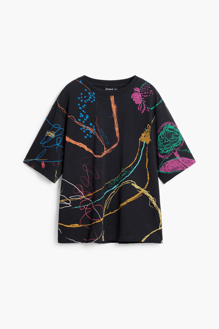 Camiseta manga corta dibujos | Desigual