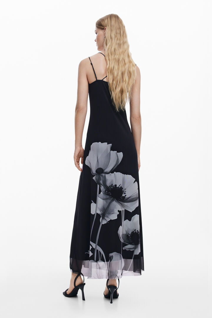 Long poppy dress | Desigual