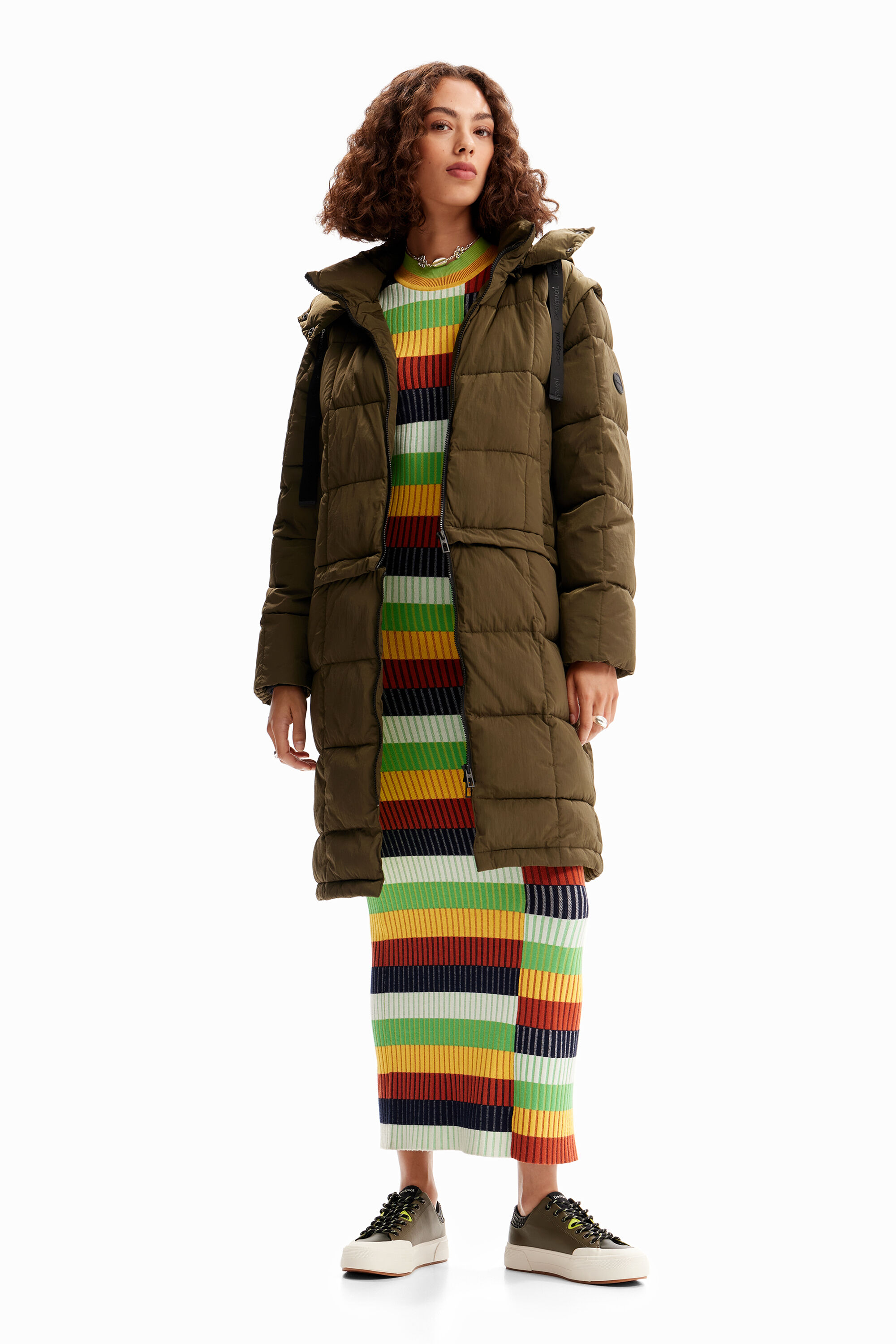 Women's Detachable padded coat I Desigual.com