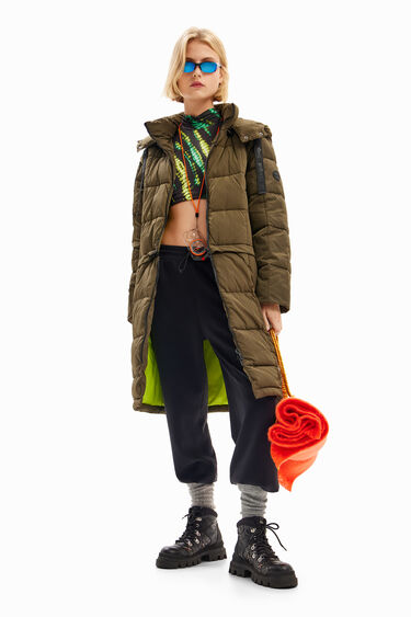 Abrigo padded desmontable | Desigual