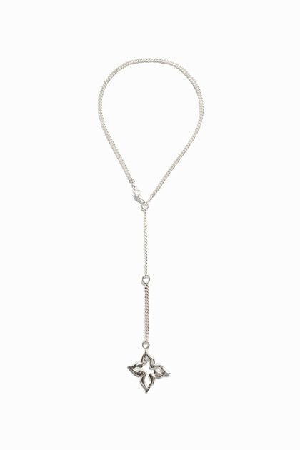 Zalio silver plated butterfly necklace