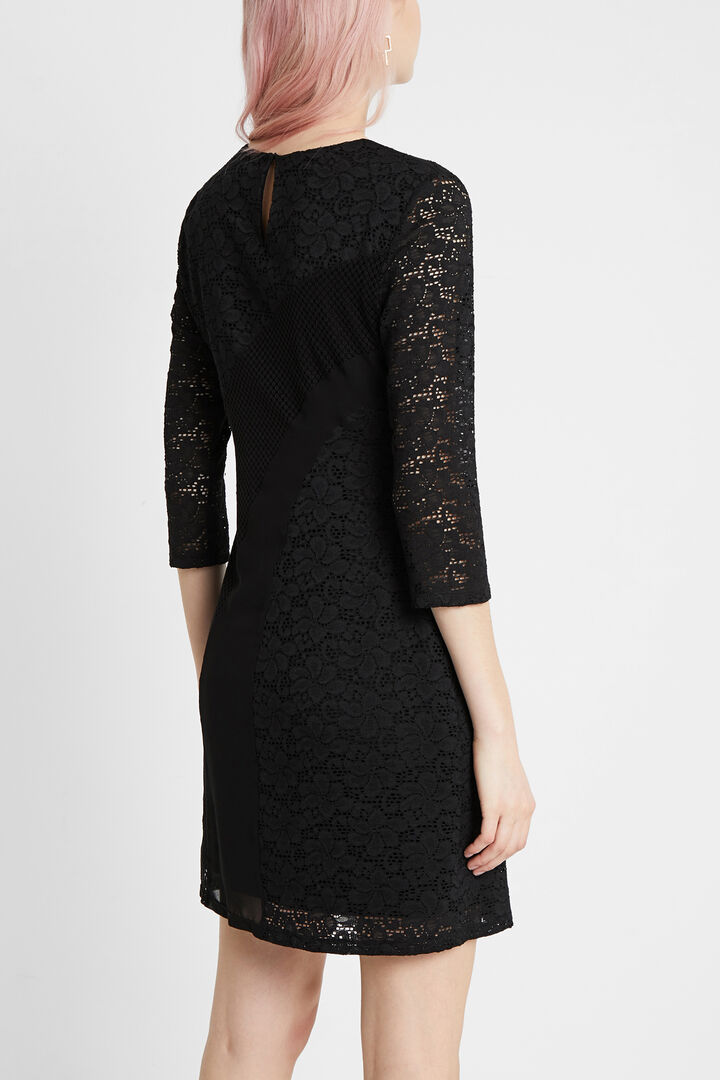 Fitted 3/4 sleeve dress | Desigual