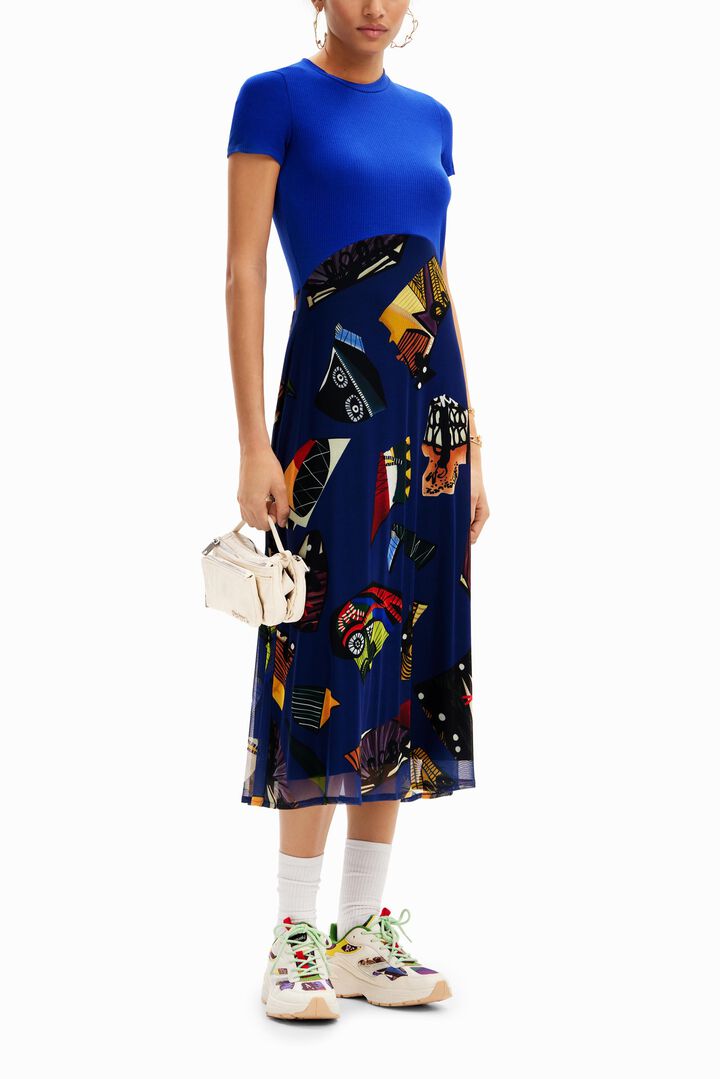 Kombiniertes Midikleid M. Christian Lacroix | Desigual