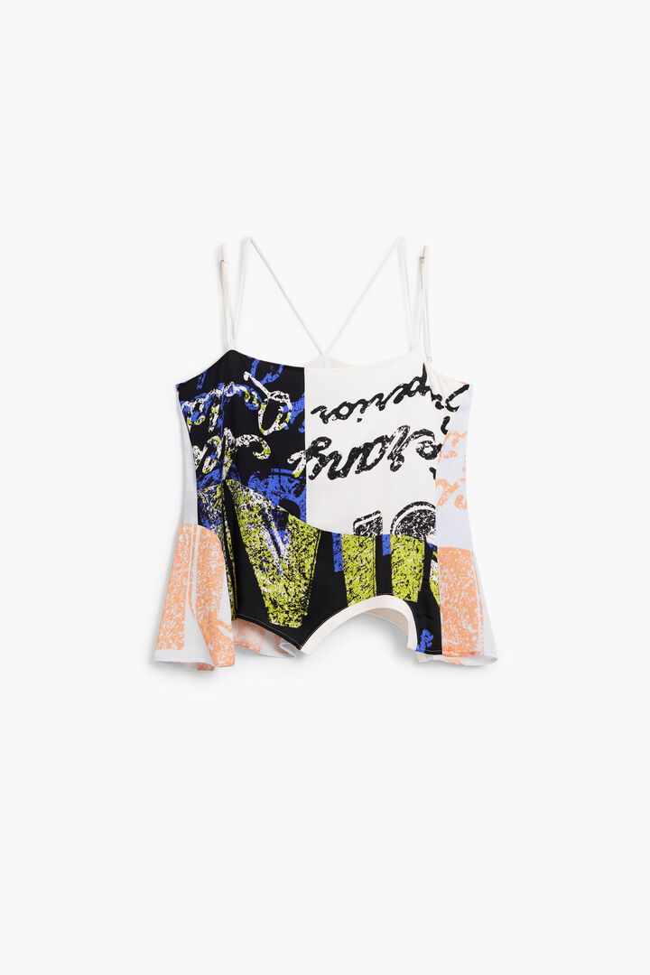 Camiseta doble tirante | Desigual